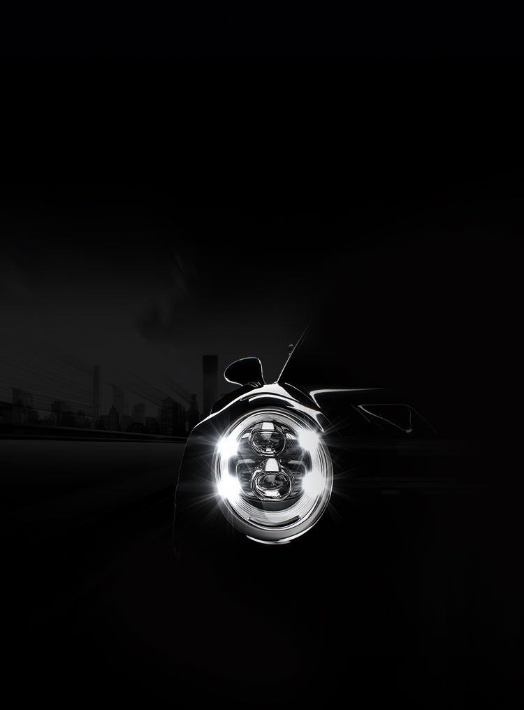 Porsche 4 Point flashlight design