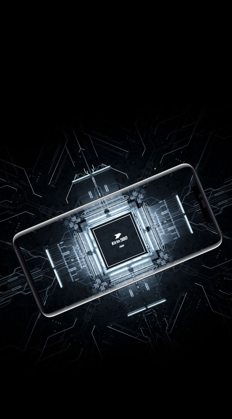 PORSCHE DESIGN HUAWEI Mate 20 RS 7nm process kirin 980 chip with dual NPU